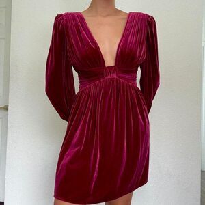 Gianni Bini velvet mini dress